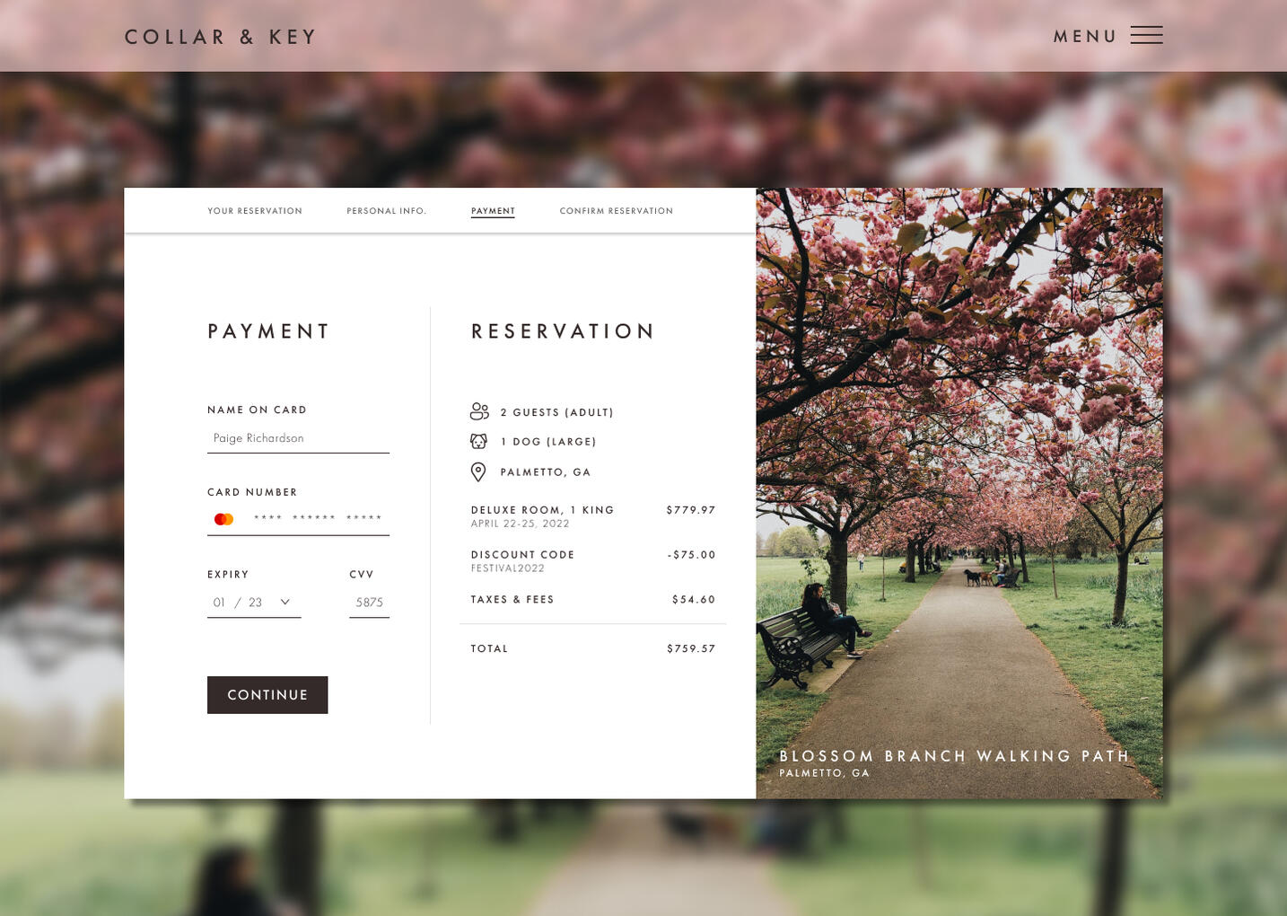 #002 • Credit Card Checkout